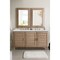 James Martin Vanities Portland 60in Double Vanity Whitewashed Walnut w/ 3 CM Eternal Jasmine Pearl Quartz Top 620-V60D-WW-3EJP - alternate 6